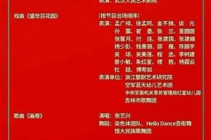 2021央视春晚节目单公布：科技与艺术融合迎牛年